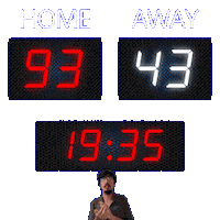 43 Away Sticker