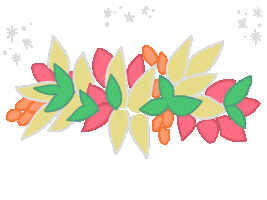 Flowers Hawaii Sticker by Design Jord