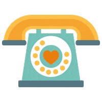 annemacachor hello retro hi vintage Sticker