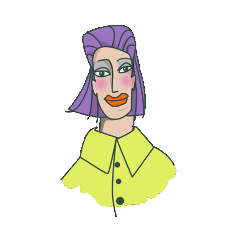 mimicks lipstick portrait ootd gntm Sticker