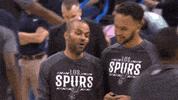 san antonio spurs idk GIF by NBA