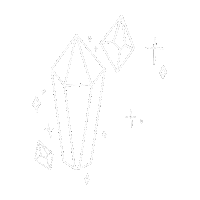 Magic Crystal Stars Sticker