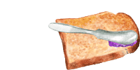 Toast Jam Sticker by Bonne Maman