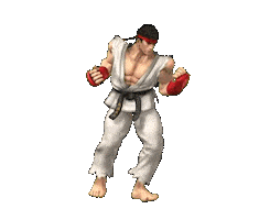 Street Fighter Dance Sticker by Leroy Patterson