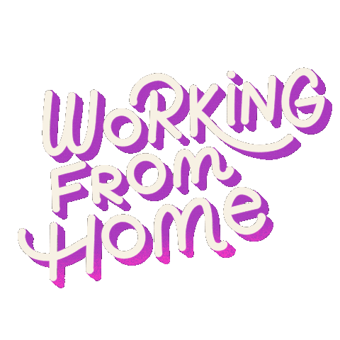 Working Work From Home Sticker by Ankita Thakur