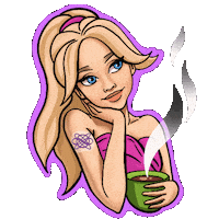 Good Morning Smile Sticker by LanaFox