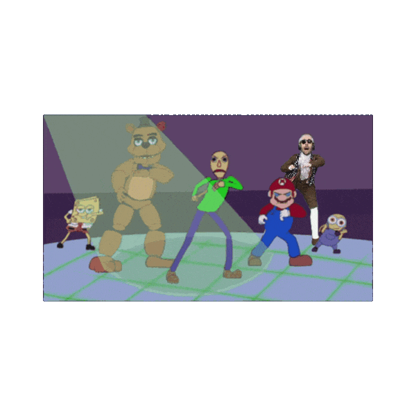 Despicable Me Dancing Sticker