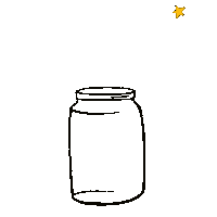 Good Night Star Sticker