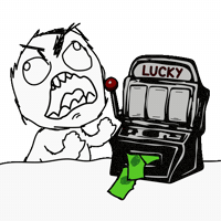 Slot Machine Good Luck GIF by Rageguy