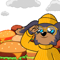 Memorial Day Dog Sticker by BoDoggos