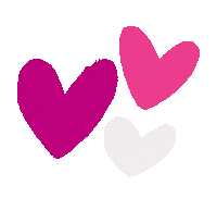 Brignoles love heart pink coeur Sticker