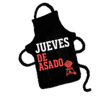 ClubParrillerosWeber jueves carbon parrilla asado Sticker
