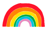 Rainbow Love Sticker by BadgeBomb