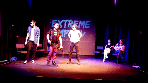 Acting World Champion GIF by Extreme Improv