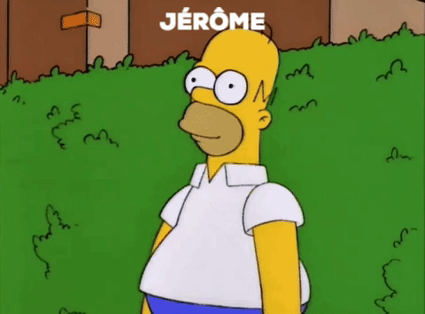 homer bushes GIF