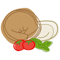empanadasmargarita tomate empanada mozzarella empanada argentina Sticker