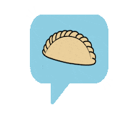 Comida Empanadas Sticker by Baguiss Artesanas