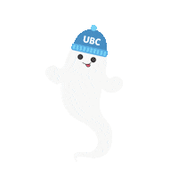 youbc ghost ubc ubco universityofbc Sticker