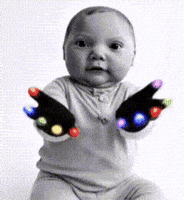 Baby Meme Gloving GIF