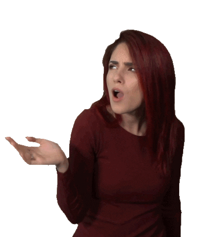 girl no Sticker by reachhero