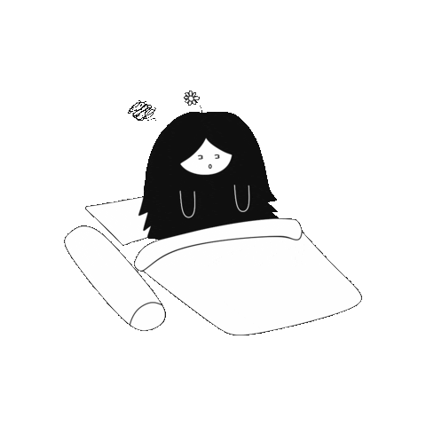 Tired Get Up Sticker