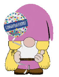 Congratulations Thumbs Up Sticker