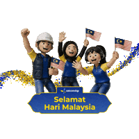 Malaysiaday Harimalaysia Sticker by CelcomDigi