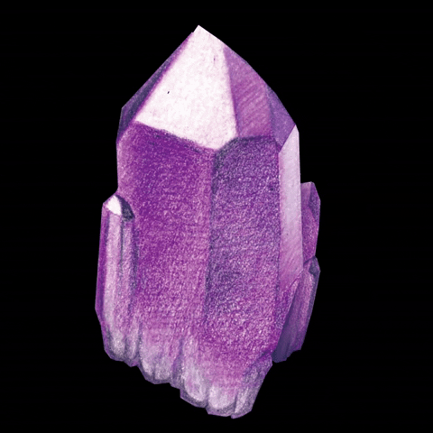 beelucia giphyupload rock purple crystal GIF
