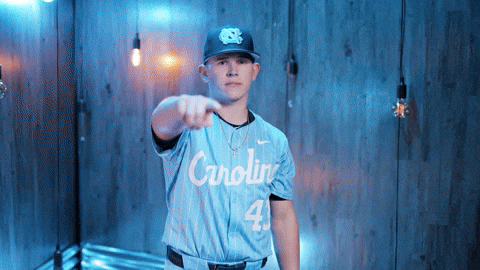 University Of North Carolina Baseball GIF by UNC Tar Heels