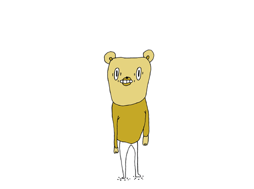 bear bearandforth GIF by Steven Kraan