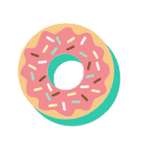 CocoCreatess sticker tasty donut doughnut Sticker
