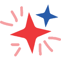 theBIF star sparkle support sparkles Sticker