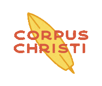 Gulf Coast Beach Sticker by Visit Corpus Christi