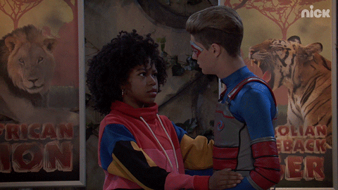henry danger kiss GIF by Nickelodeon