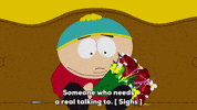 talking eric cartman GIF by South Park 