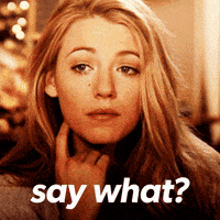 I Hear You What GIF by Blake Lively Fan