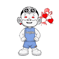 Laugh Lol Sticker by Zhot Shop