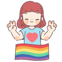 Pride Day Love Sticker by HyperBeard