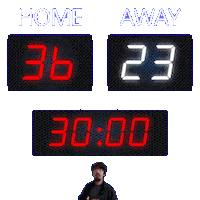 23 Away Sticker