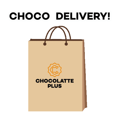 Delivery Takeaway Sticker by Choco Plus