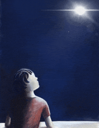 MoonDoggy3327 star magic dreaming meteor GIF