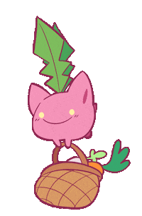 Pink Flying Sticker by Happip