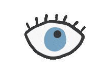 Eyes Look Sticker