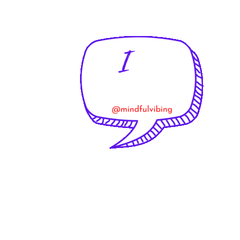 MindfulVibing happy head calm brain Sticker