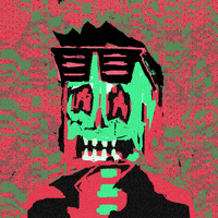 arctefact cryptoart dystopia arctefact distorted loops GIF