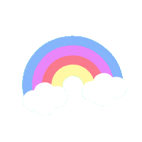 happy gay pride Sticker by Molang