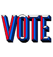 Trump Voting Sticker by Mat Voyce