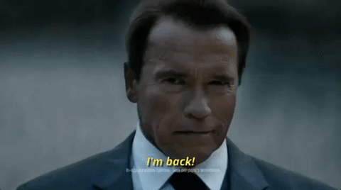 Im Back Arnold Schwarzenegger GIF