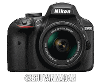 Nikoninstabadge D3400 Sticker by NikonIndia