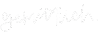 Lettering Gemütlich Sticker